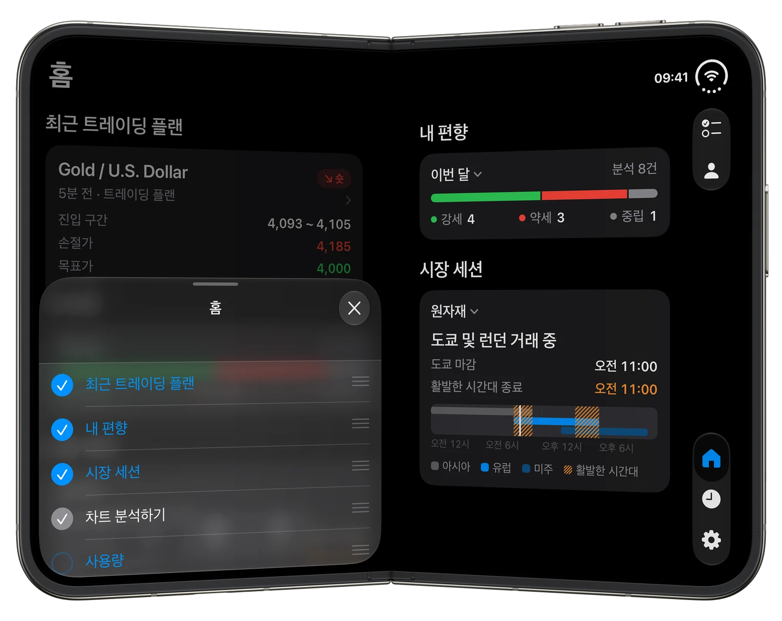 내 분석을 한눈에, 원하는 대로