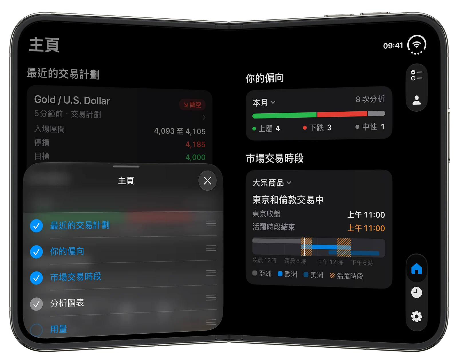 掌握你的分析，​隨你自訂